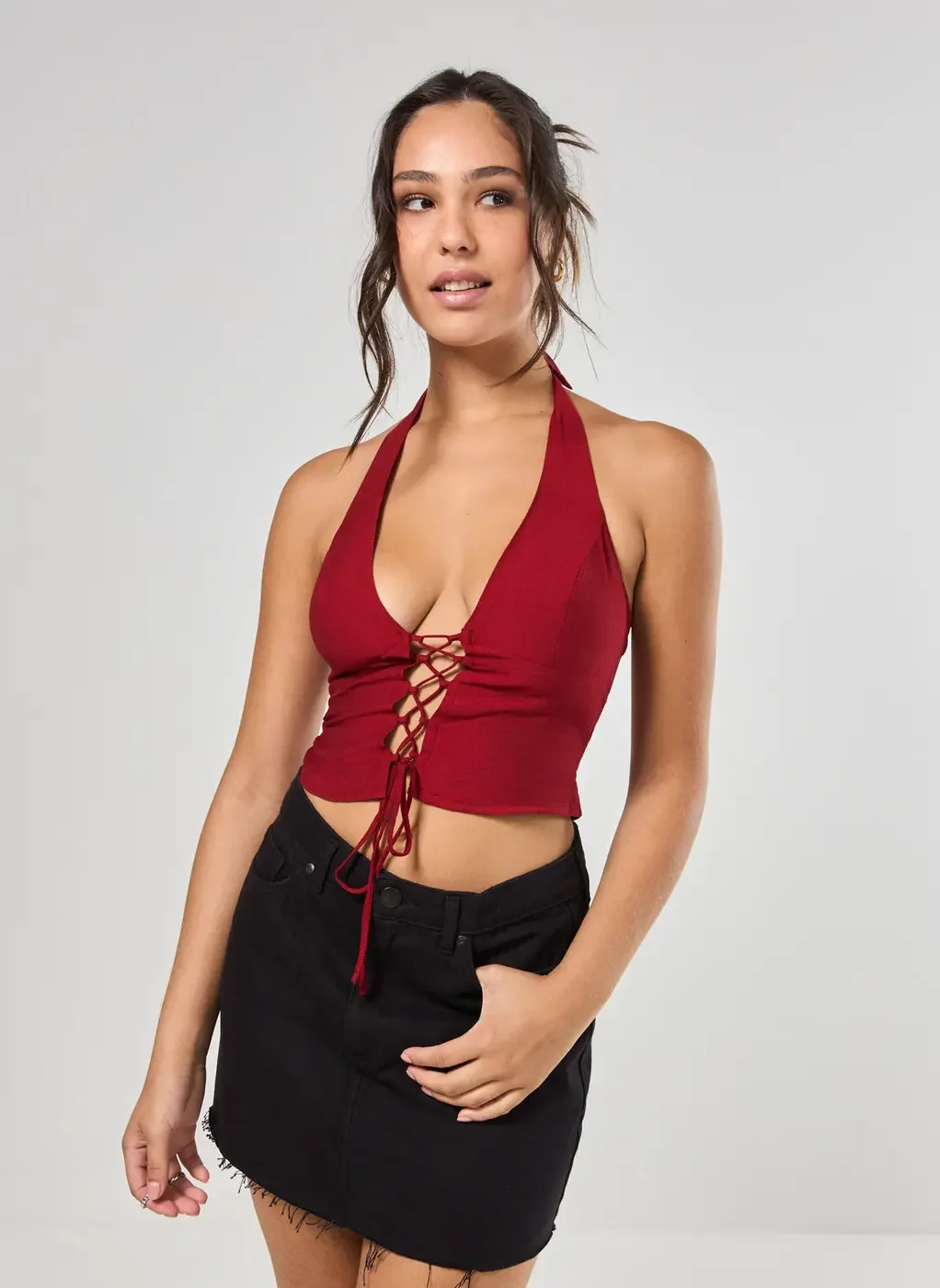 Cropped Frente Única Amarração