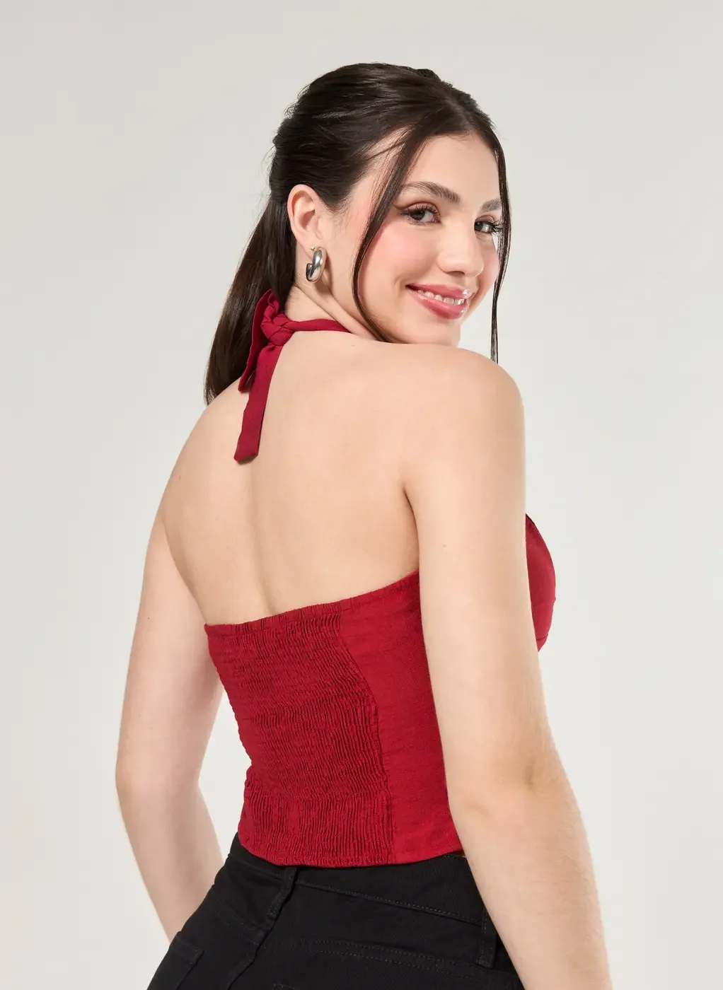 Cropped Frente Única Amarração