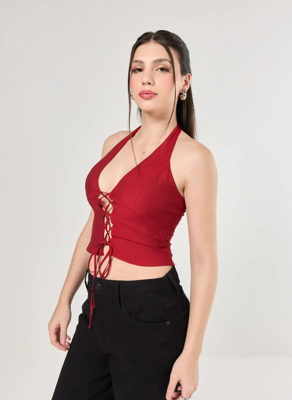 Cropped Frente Única Amarração