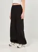 Calça Sarja Oversized Com Elástico Na Barra