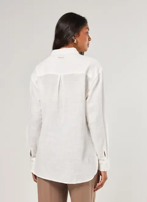 Camisa Manga Longa Oversized