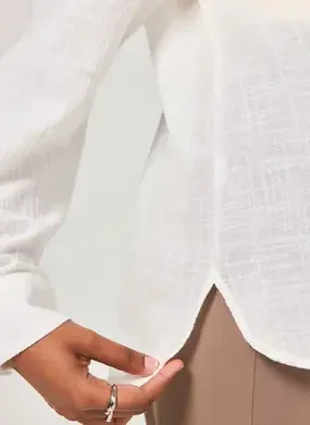 Camisa Manga Longa Oversized