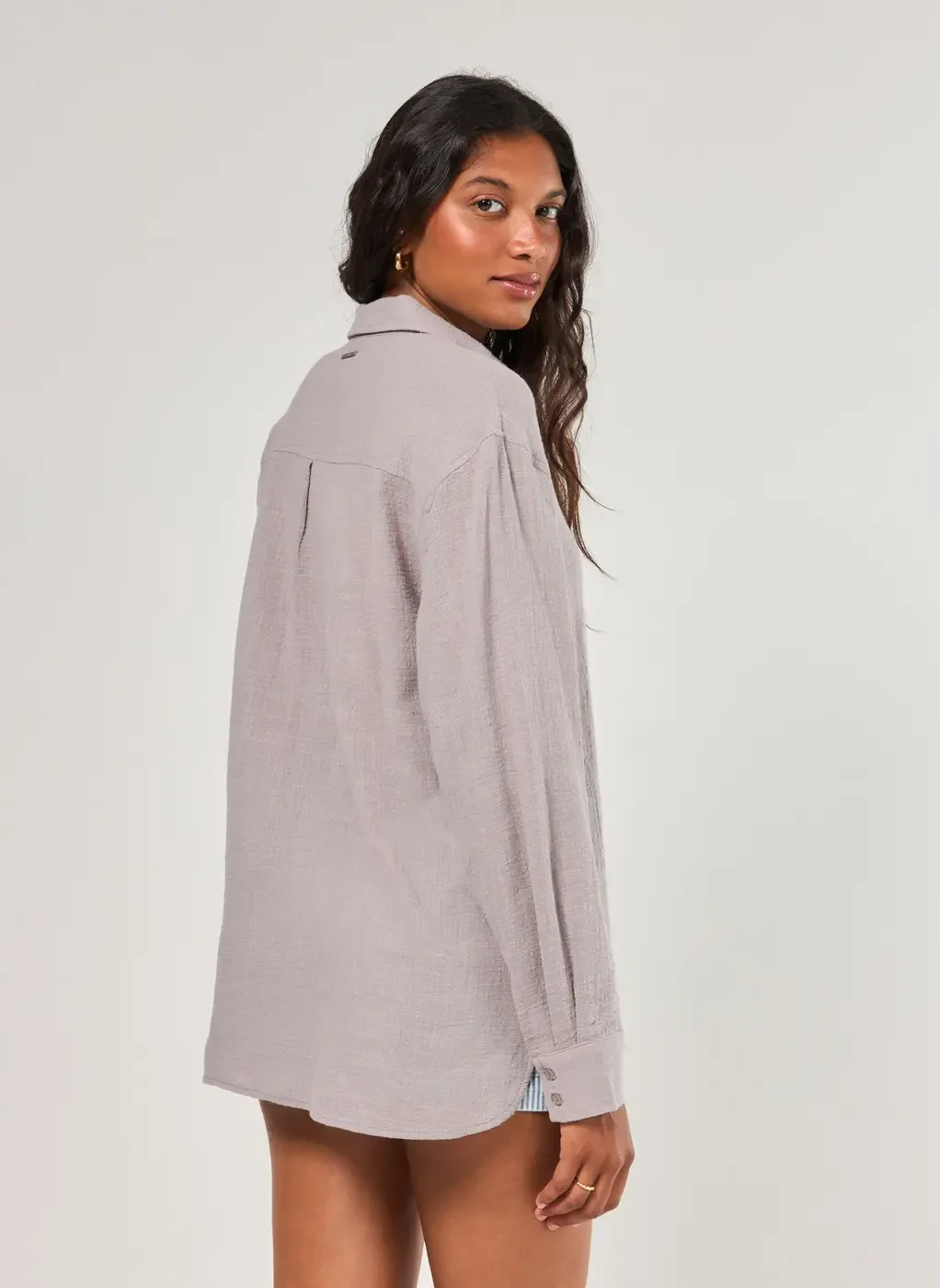 Camisa Manga Longa Oversized