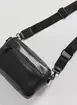 Bolsa Crossbody Poliuretano Preto
