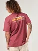 Camiseta Comfort Vinho Estonada Skate