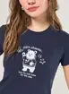 Blusa Azul-Marinho Urso