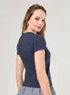 Blusa Azul-Marinho Urso
