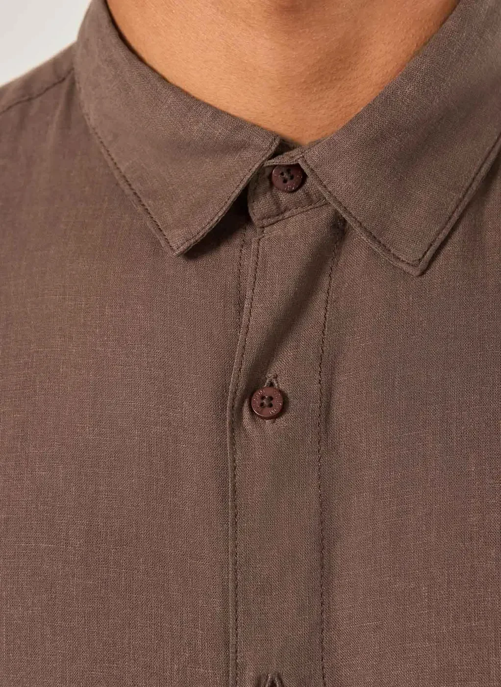 Camisa Comfort Manga Longa Linho