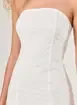 Vestido Tubinho Broderie Off-White