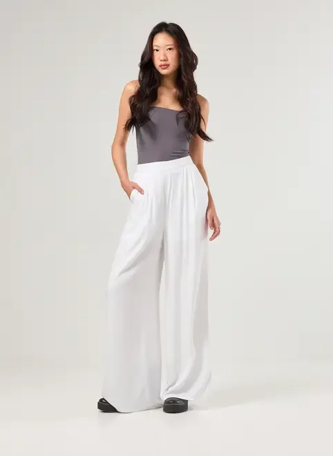 Calça Viscose Wide Leg
