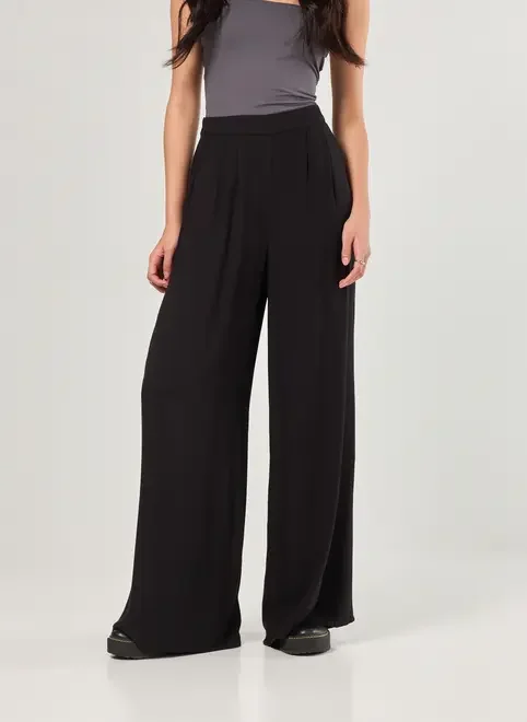 Calça Viscose Wide Leg