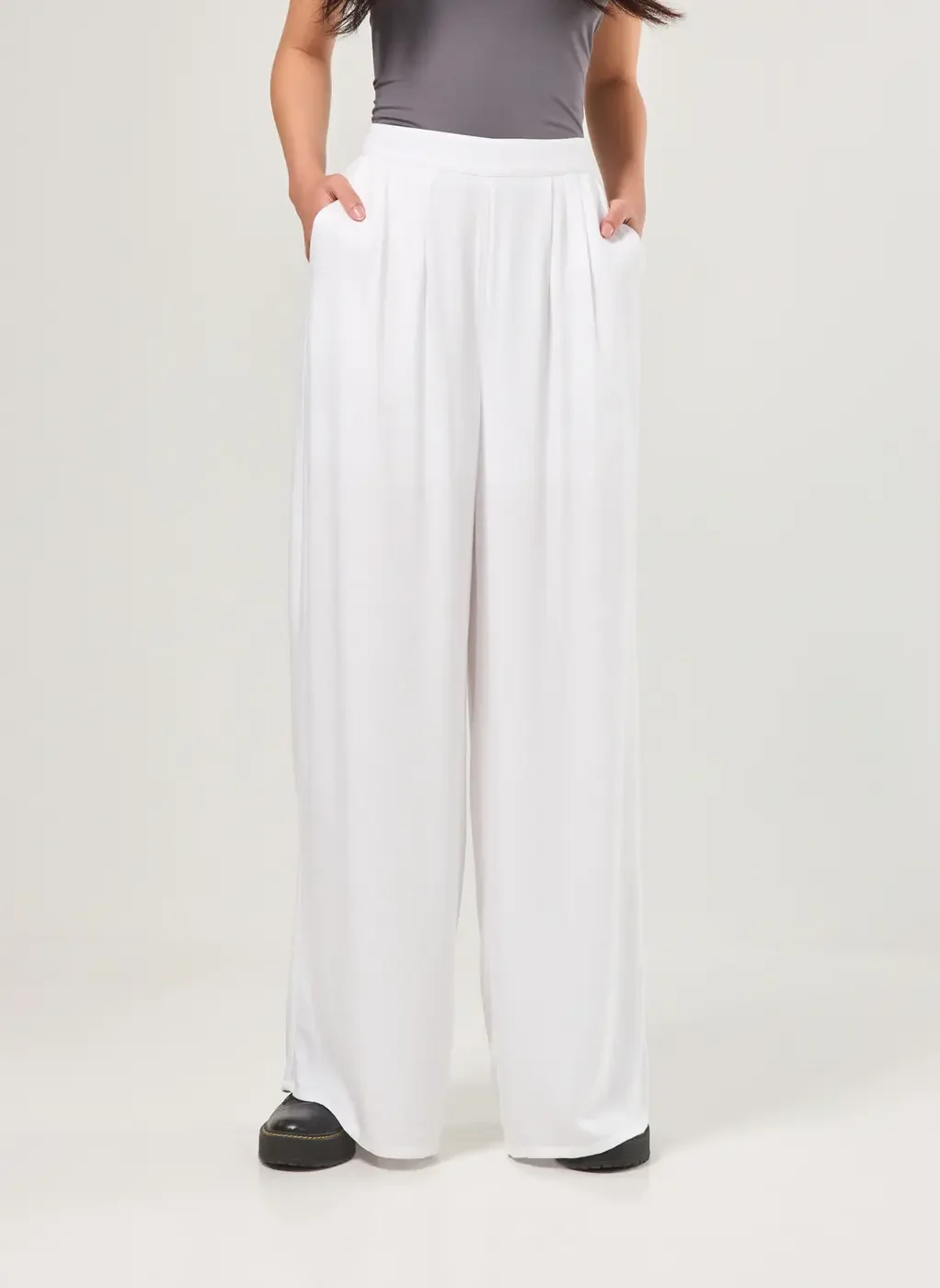 Calça Viscose Wide Leg