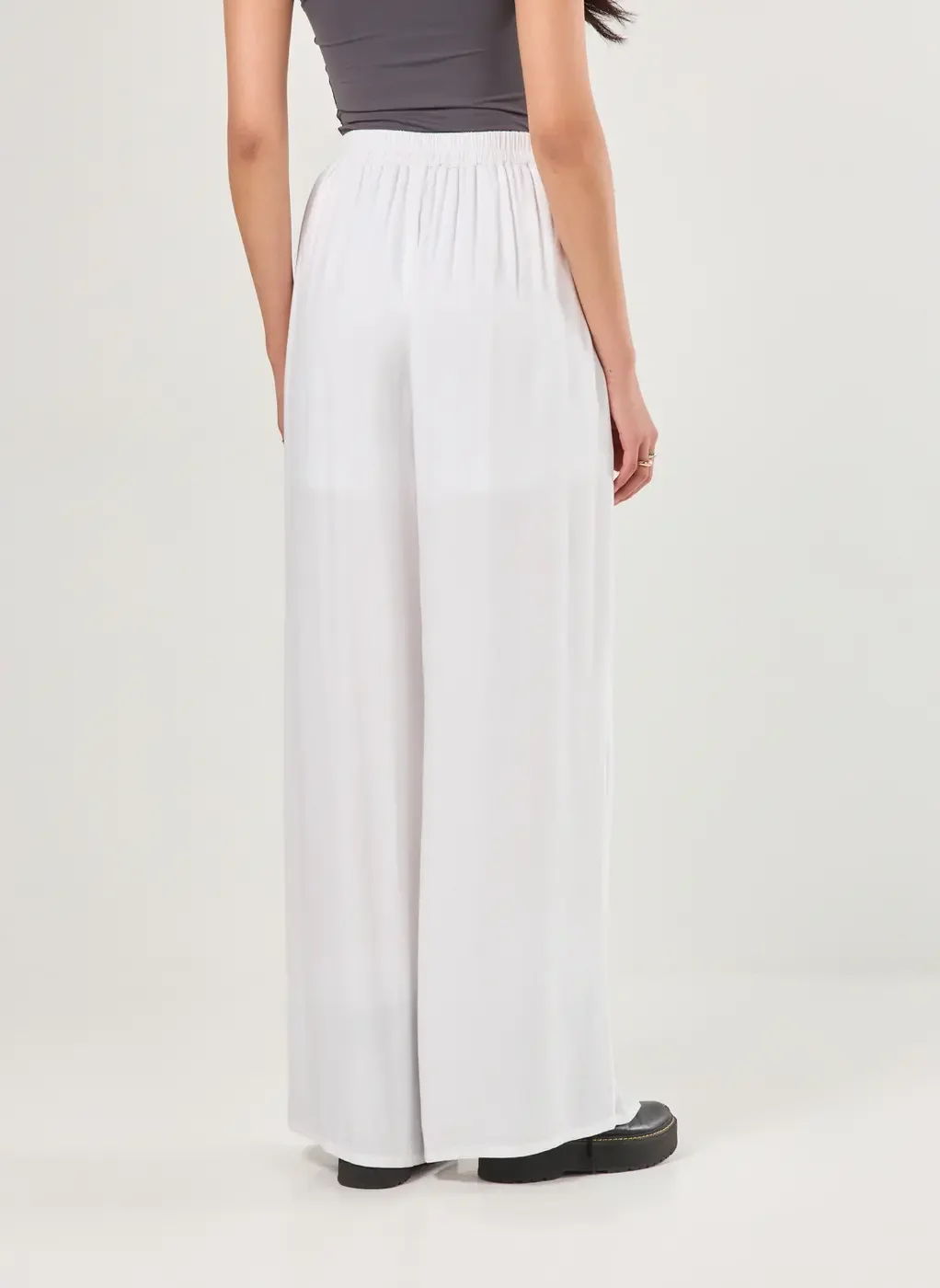Calça Viscose Wide Leg