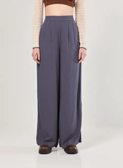 Calça Viscose Wide Leg