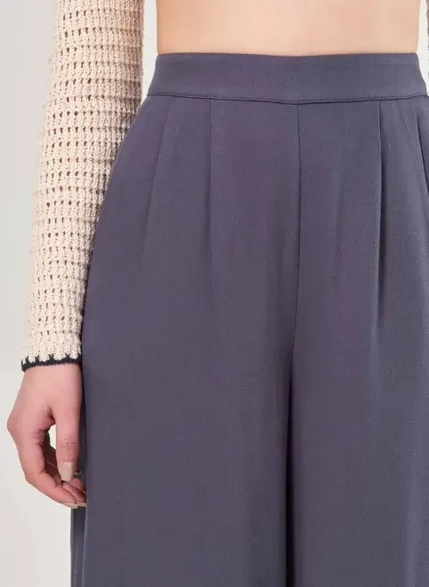 Calça Viscose Wide Leg