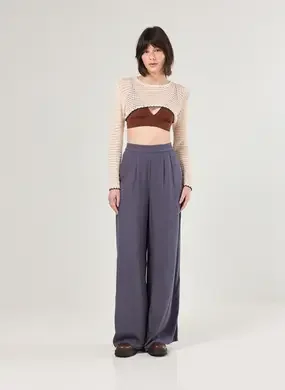 Calça Viscose Wide Leg