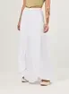 Saia Longa Branca Pareô