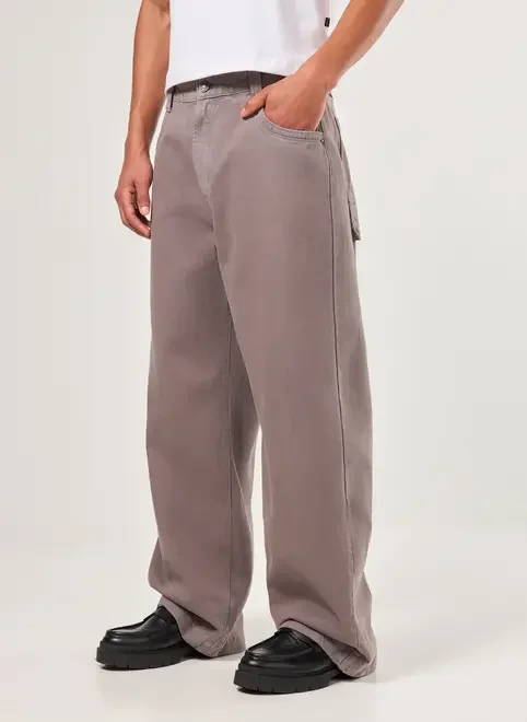 Calça Sarja Oversized