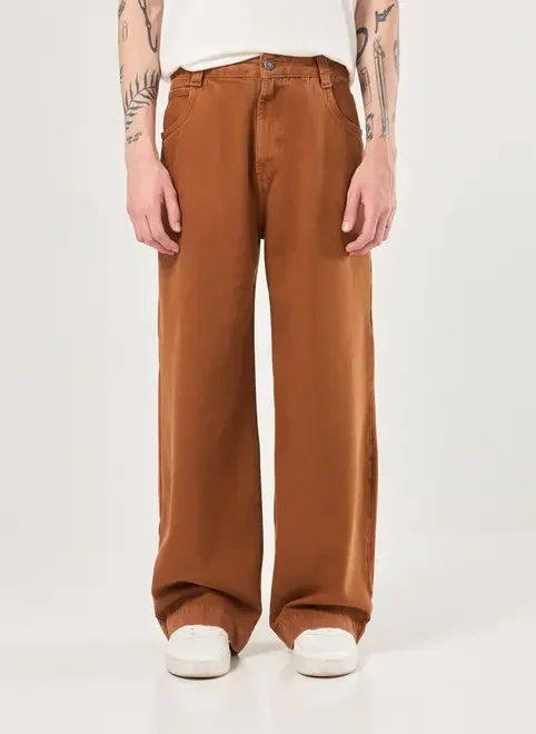 Calça Sarja Oversized