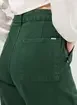 Calça Sarja Verde Wide Leg Cargo
