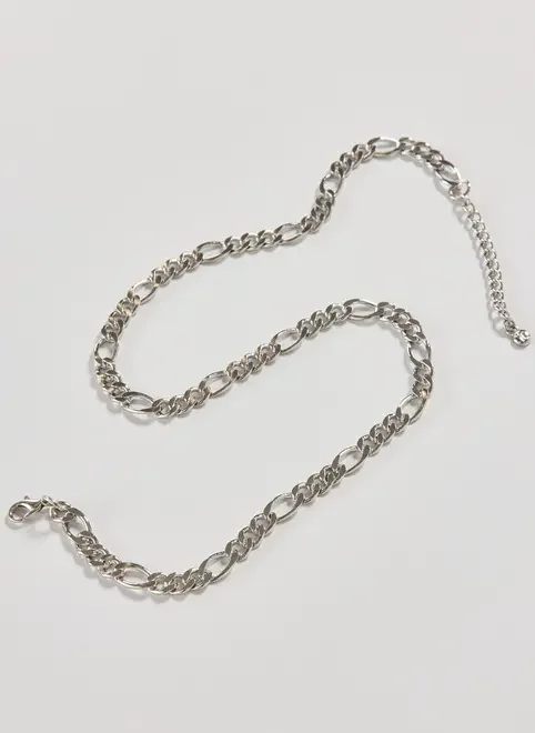 Colar Corrente Prateada