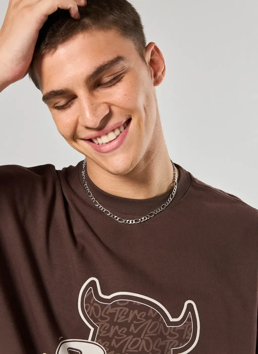 Colar Corrente Prateada