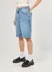 Bermuda Jeans Cintura Média