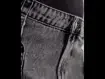 Saia Cargo Jeans Black