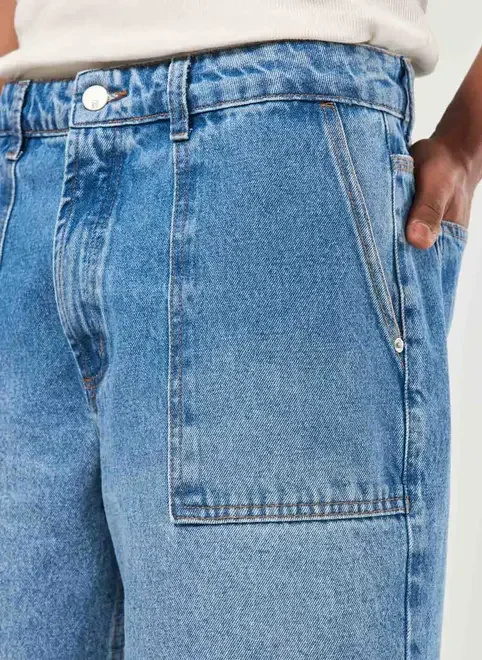 Bermuda Jorts Jeans Médio