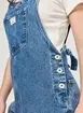 Macacão Estilo Jardineira Em Jeans Médio