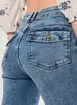 Calça Jeans Bootcut Cintura Média