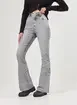 Calça Flare Em Jeans Cinza