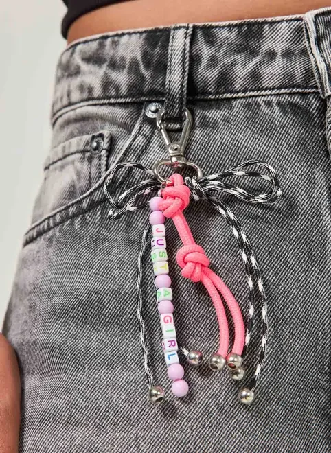 Chaveiro Laços Com Cordas