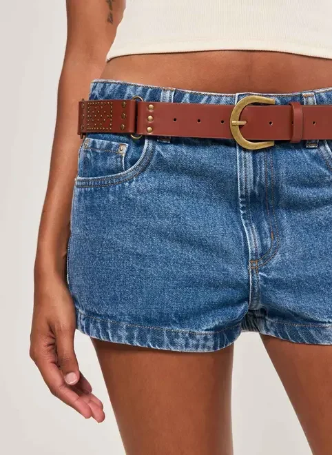 Cinto Poliuretano Caramelo Entremeios