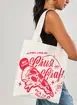 Ecobag Off-White Estampa De Pizza
