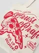Ecobag Off-White Estampa De Pizza