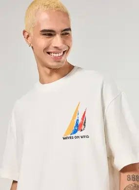 Camiseta Box Malhão Off-White Wind