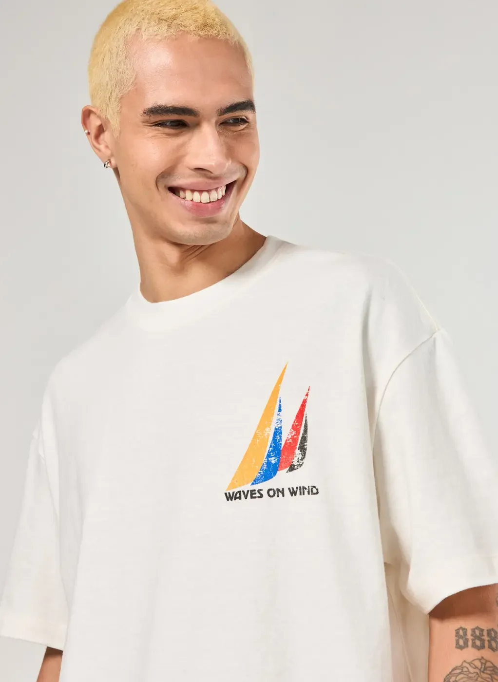 Camiseta Box Malhão Off-White Wind
