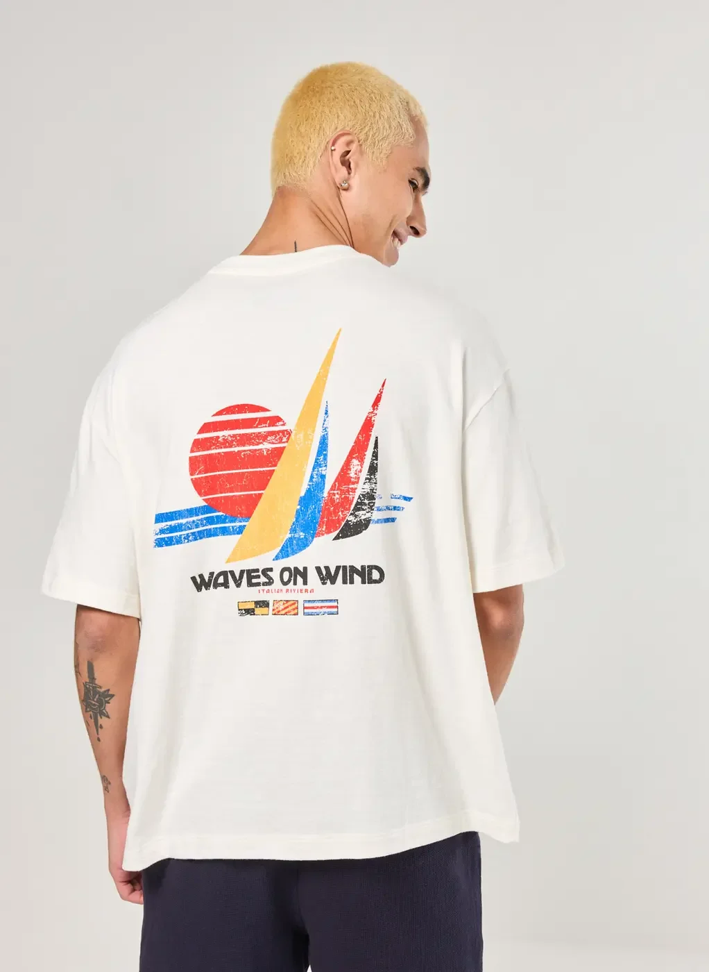 Camiseta Box Malhão Off-White Wind