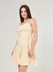 Vestido Romântico Amarelinho Manteiga