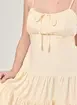Vestido Romântico Amarelinho Manteiga