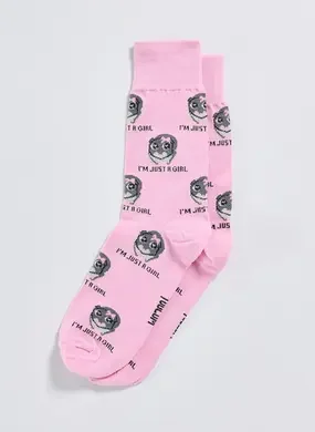 Meia Rosa Just A Girl