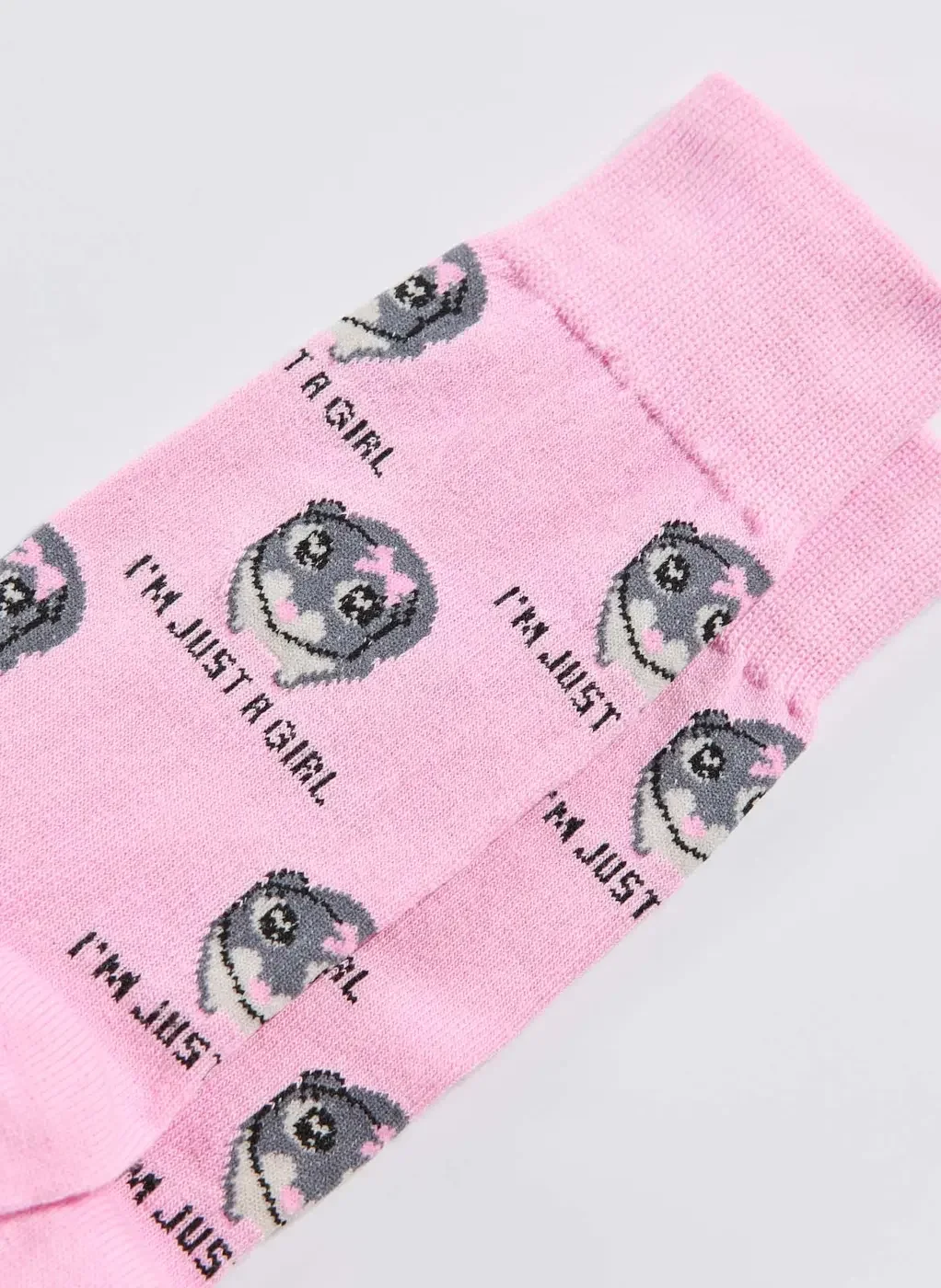 Meia Rosa Just A Girl