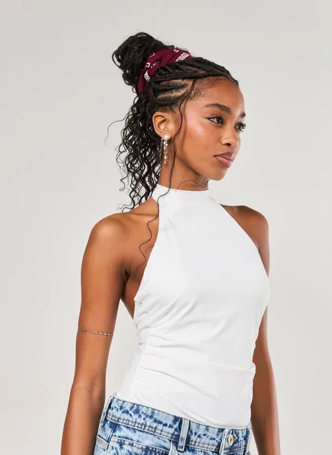 Body Poliamida Frente Única