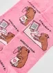 Meia Rosa Capivara