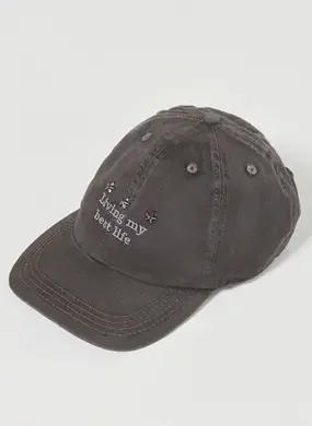 Boné Chumbo Bordado Best Life