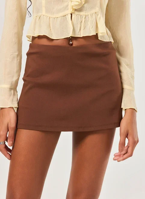 Micro Saia Com Shortinho