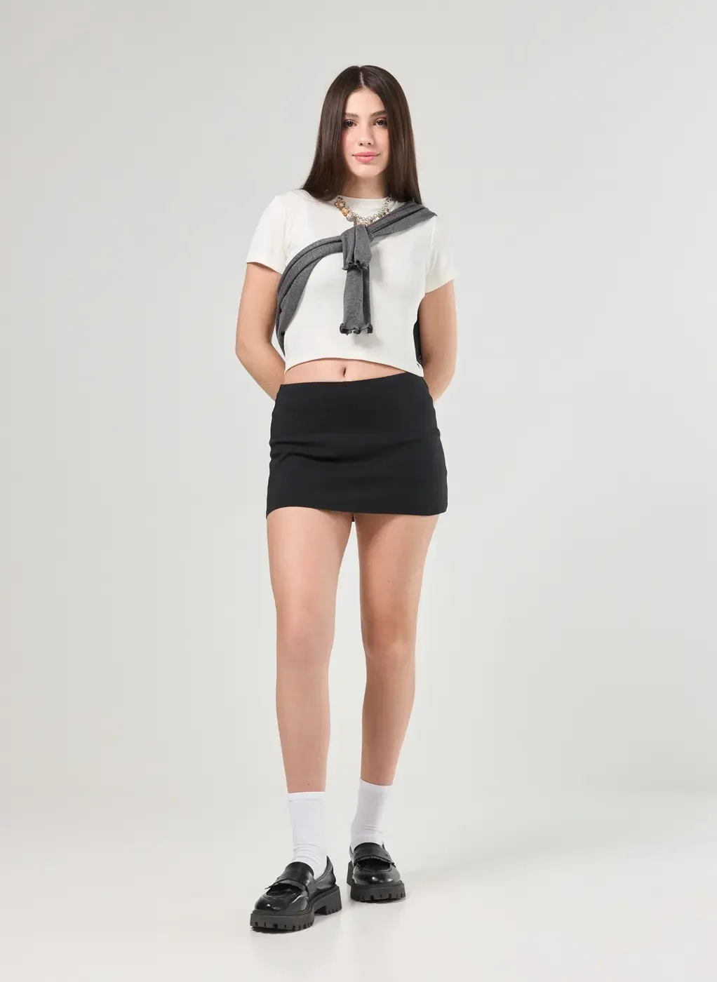 Micro Saia Com Shortinho