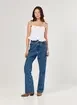 Cropped Off-White Corsetada Babado