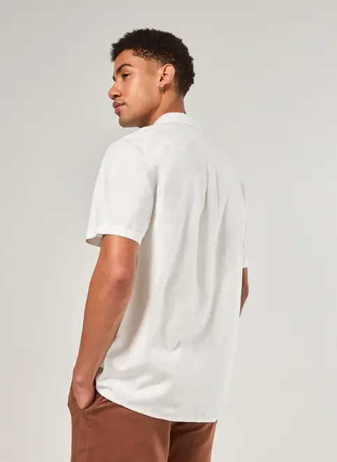 Camisa Linho Off-White Palmeira